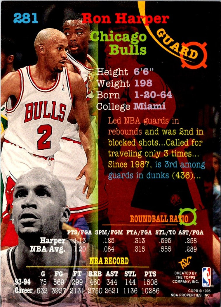 1994 Stadium Club Ron Harper