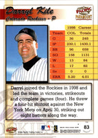 1999 Pacific Paramount Copper Darryl Kile #83
