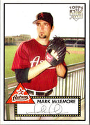 2007 Topps Rookie 1952 Edition Mark McLemore