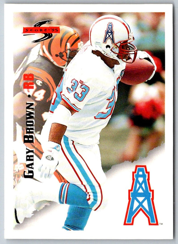 1995 Score Gary Brown #134