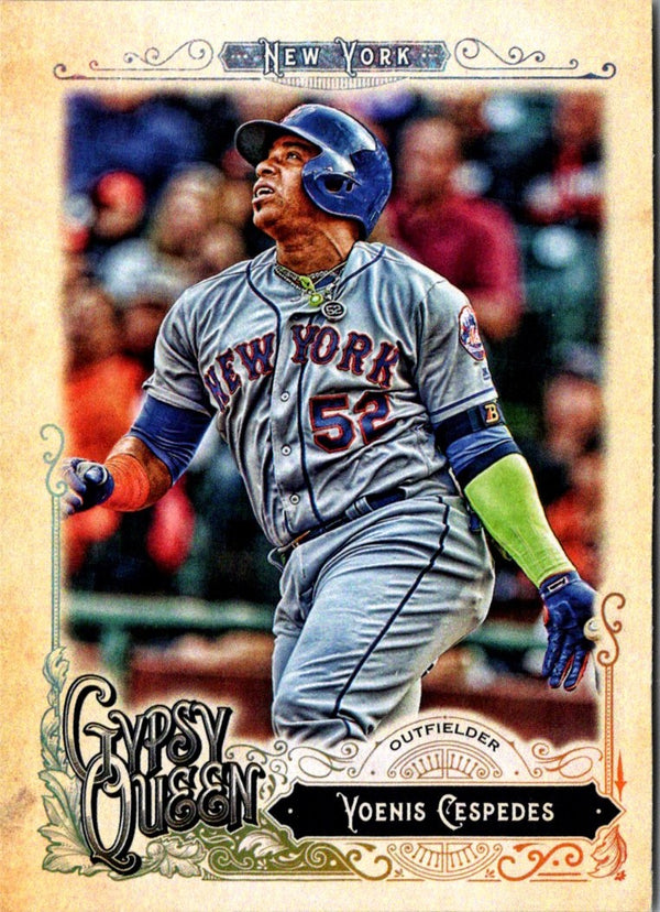 2017 Topps Gypsy Queen Yoenis Cespedes #127