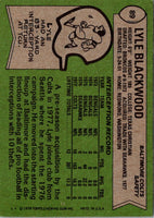 1978 Topps Lyle Blackwood #89