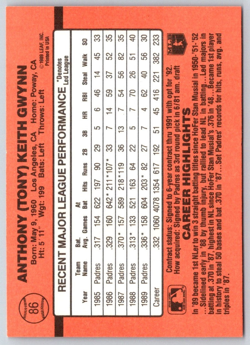 1989 Donruss Stan Musial