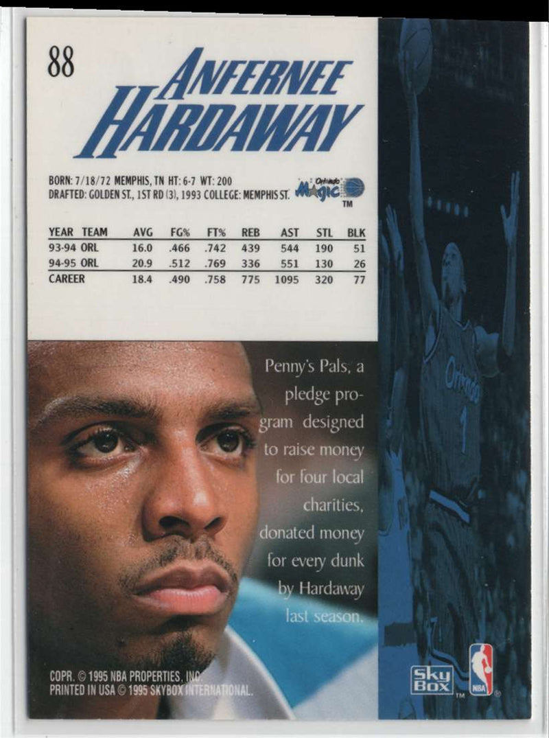 1995 SkyBox Premium Anfernee Hardaway