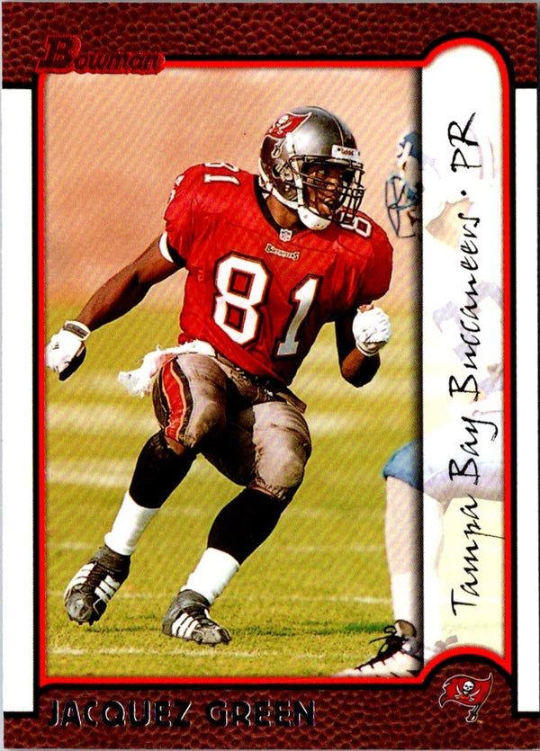 1999 Bowman Jacquez Green #104