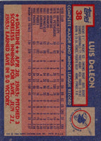 1984 Topps Luis DeLeon #38