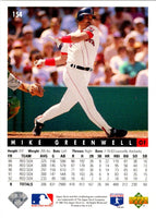 1993 Upper Deck Mike Greenwell #154