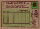 1984 Topps Brad Van Pelt
