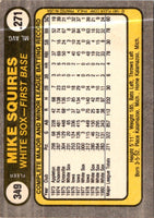 1981 Fleer Mike Squires #349