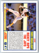 1990 Score Rickey Henderson