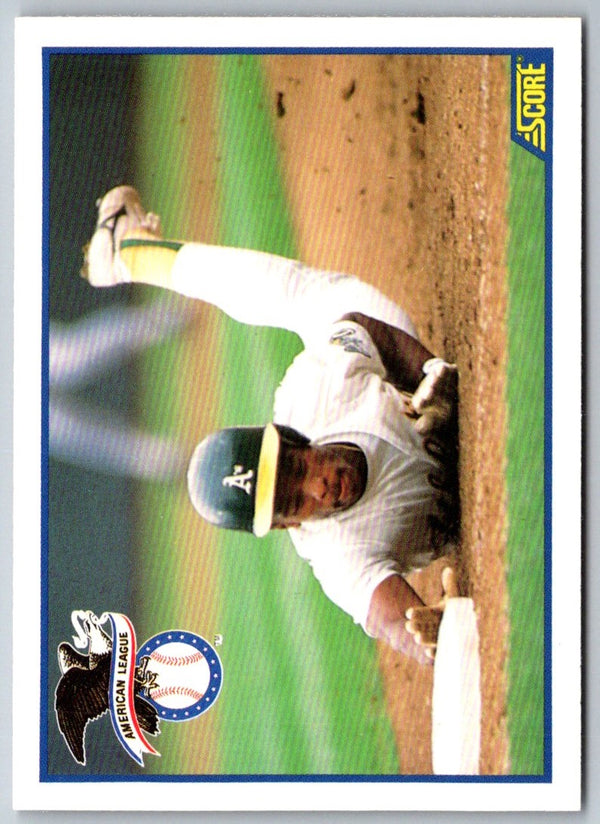 1990 Score Rickey Henderson #698