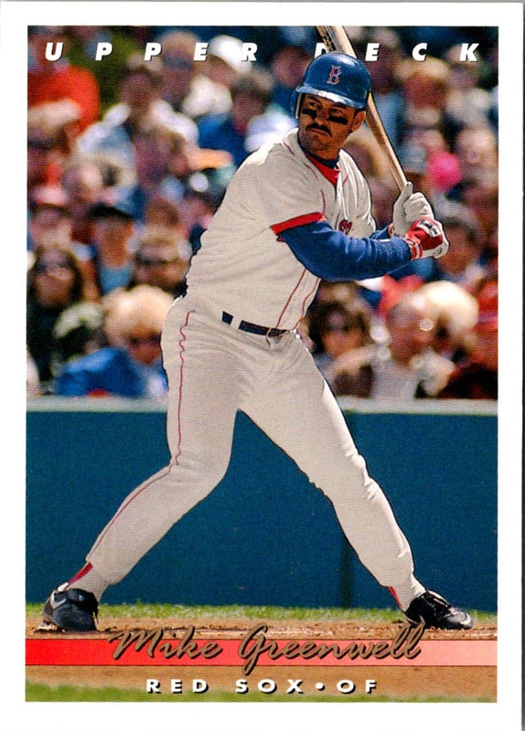 1993 Upper Deck Mike Greenwell #154