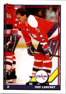 1991 Topps Rod Langway