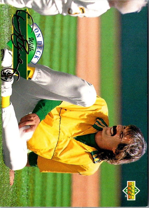 1993 Upper Deck On Dennis Eckersley #D10