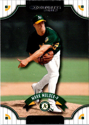 2002 Donruss Mark Mulder #110