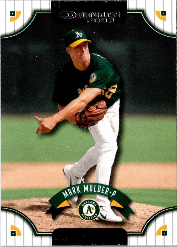 2002 Donruss Mark Mulder #110