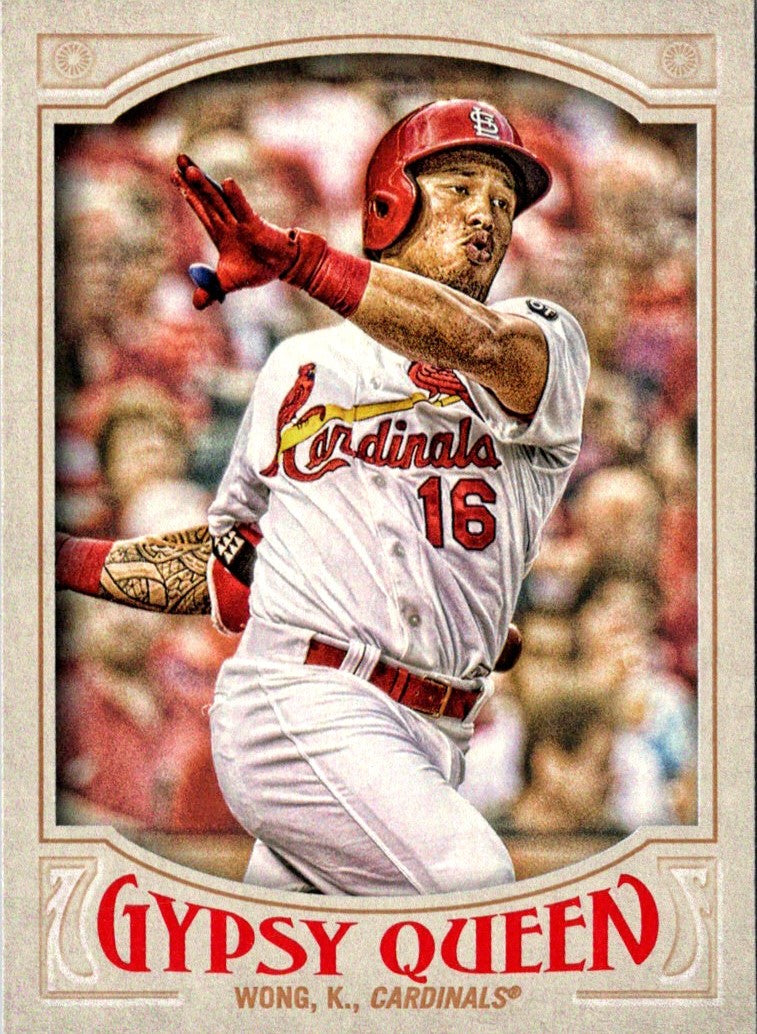 2016 Topps Gypsy Queen Kolten Wong