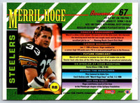 1993 Bowman Football Merril Hoge #67