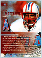 1995 Fleer Bruce Matthews #150