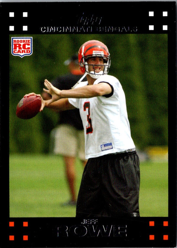2007 Topps Jeff Rowe #298 Rookie