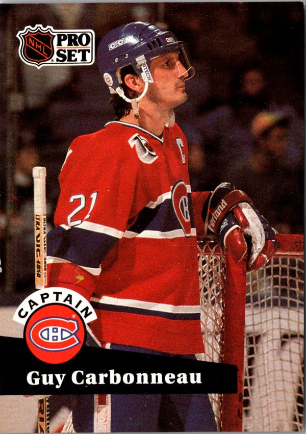 1991 Pro Set Guy Carbonneau #576