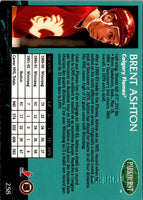 1992 Parkhurst Emerald Ice Brent Ashton #258