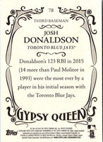 2016 Topps Gypsy Queen Josh Donaldson #78