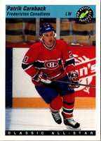 1993 Classic Pro Prospects Patrik Carnback #105