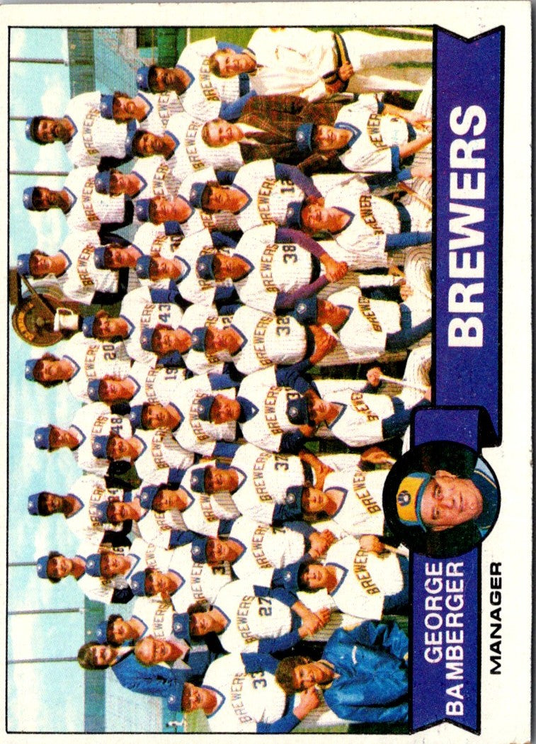 1979 Topps Milwaukee Brewers - George Bamberger