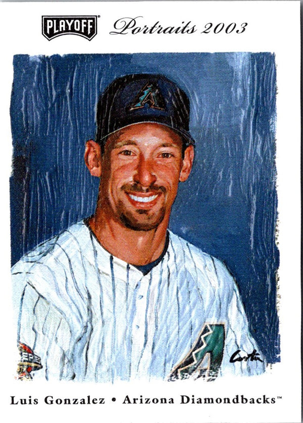 2003 Playoff Portraits Luis Gonzalez #2