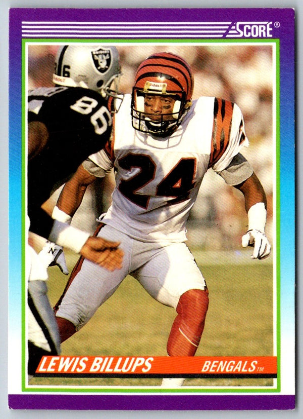 1990 Score Lewis Billups #487