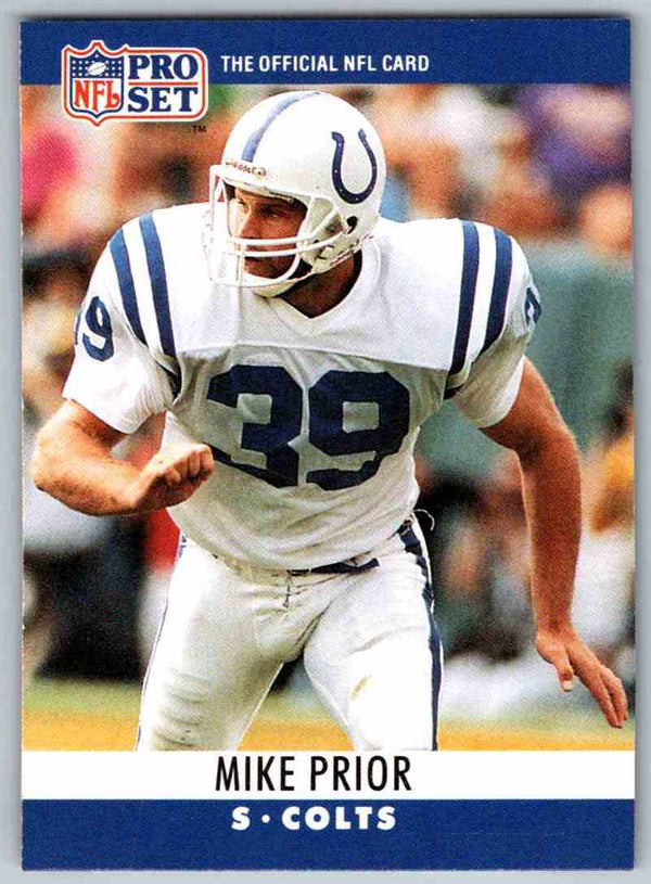 1990 Pro Set Mike Prior #133