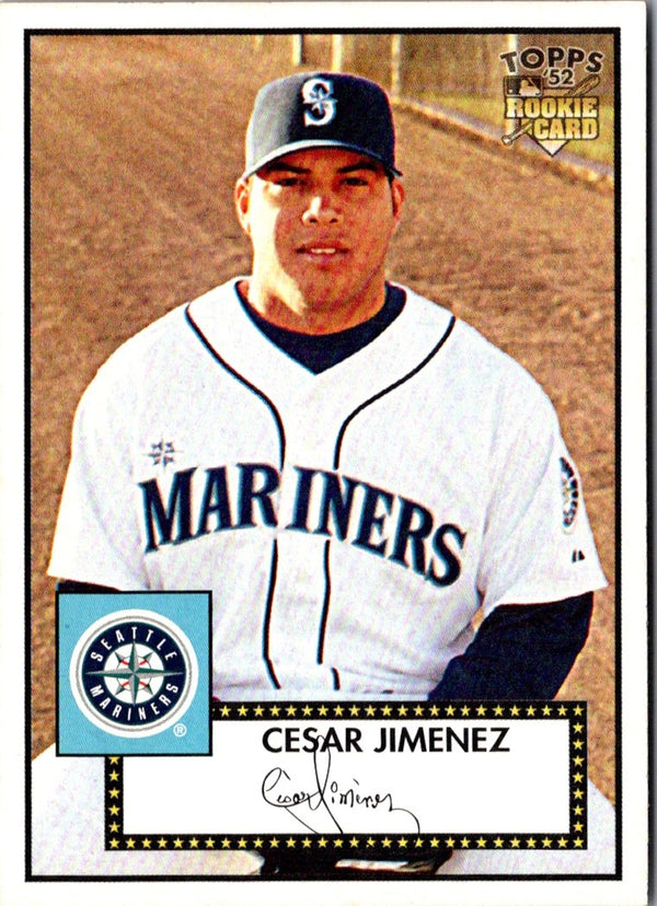 2007 Topps Rookie 1952 Edition Cesar Jimenez #147 Rookie