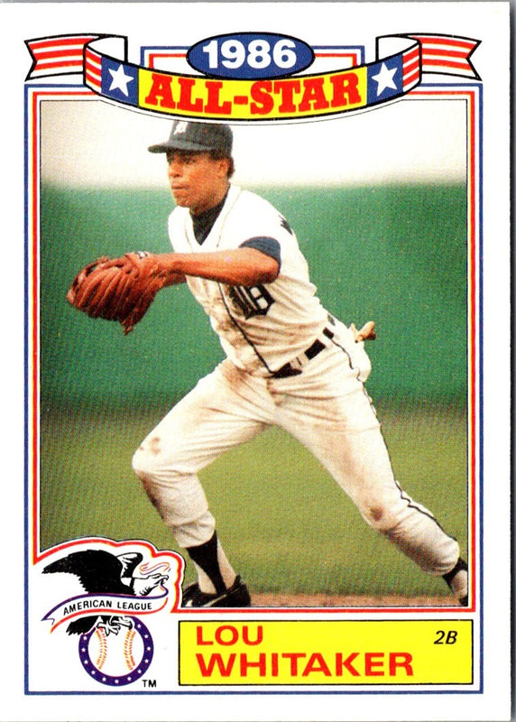1987 Topps Lou Whitaker #661