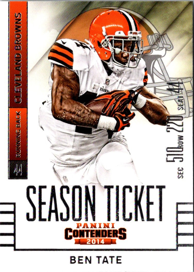 2014 Panini Contenders Ben Tate