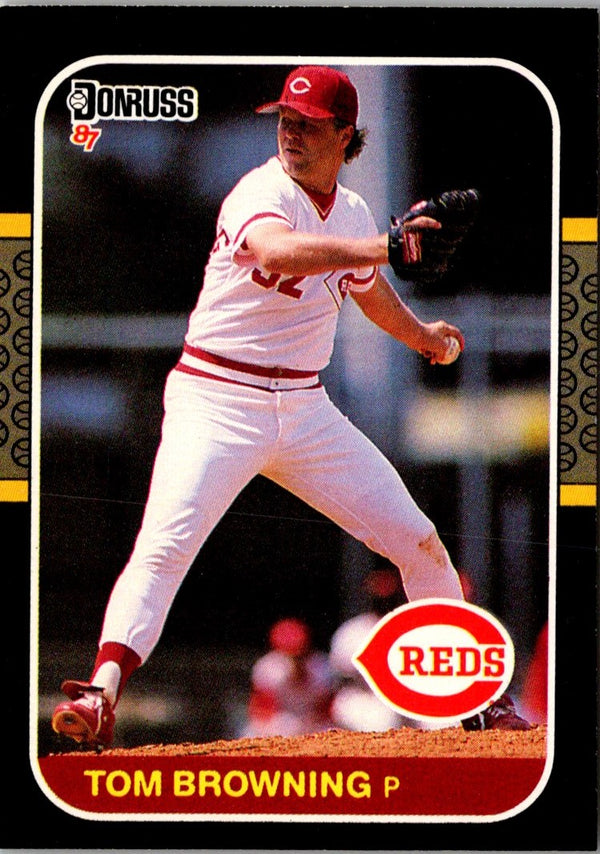 1987 Donruss Tom Browning #63