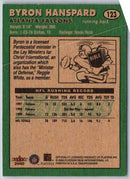 2011 Topps Football Byron Hanspard