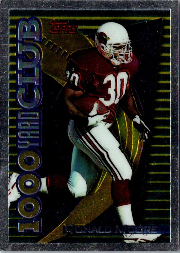 1994 Topps Finest 1000/3000 Yd Club Ronald Moore #13