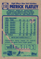 1990 Topps Patrick Flatley #350