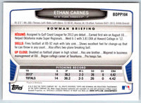 2013 Bowman Ethan Carnes #BDPP104