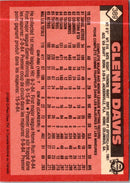 1986 O-Pee-Chee Glenn Davis