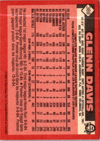 1986 O-Pee-Chee Glenn Davis #389