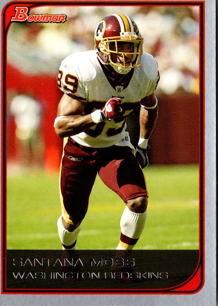 2006 Bowman Santana Moss