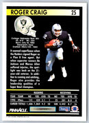 1991 Pinnacle Roger Craig