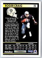 1991 Pinnacle Roger Craig #25