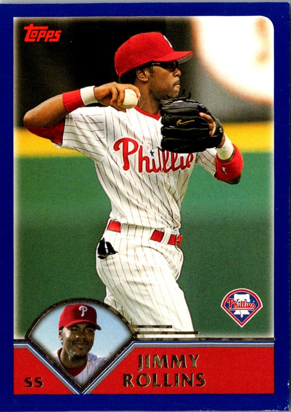 2002 Topps Pristine Jimmy Rollins #3