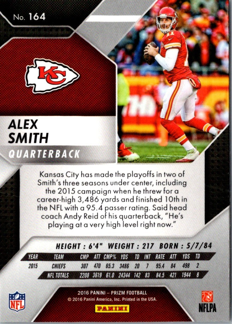 2016 Panini Prizm Alex Smith