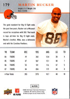 2008 Upper Deck First Edition Martin Rucker #179 Rookie