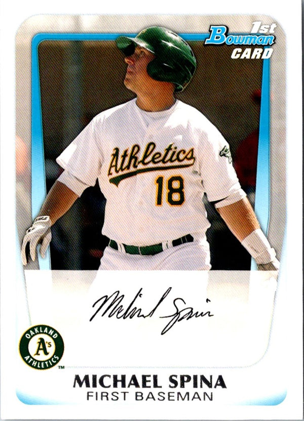 2011 Bowman Prospects Michael Spina #BP30