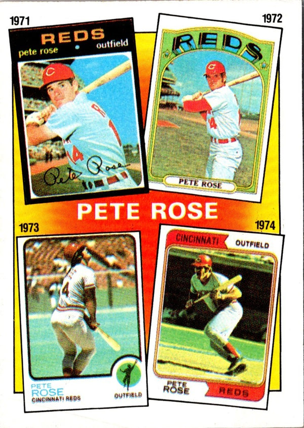 1986 Topps Rose Special: '71-'74 #4